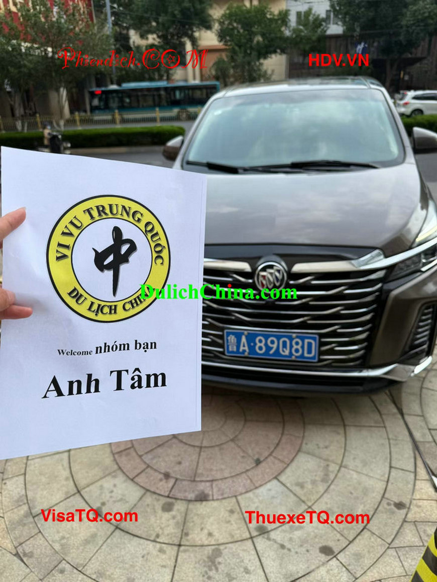 Dịch vụ cho thuê phiên dịch viên tiếng Trung và xe riêng tại Sơn Đông.