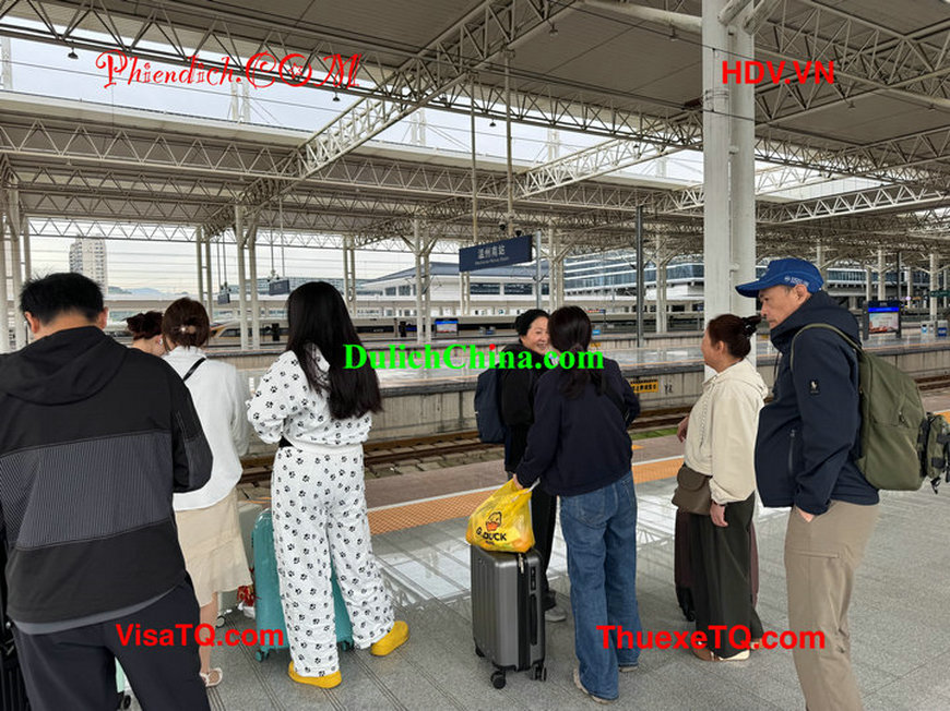 Phiên dịch viên tháp tùng doanh nghiệp Việt đi thăm nhà máy Tế Nam Sơn Đông.